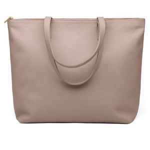 Cuyana Leather Zip Tote